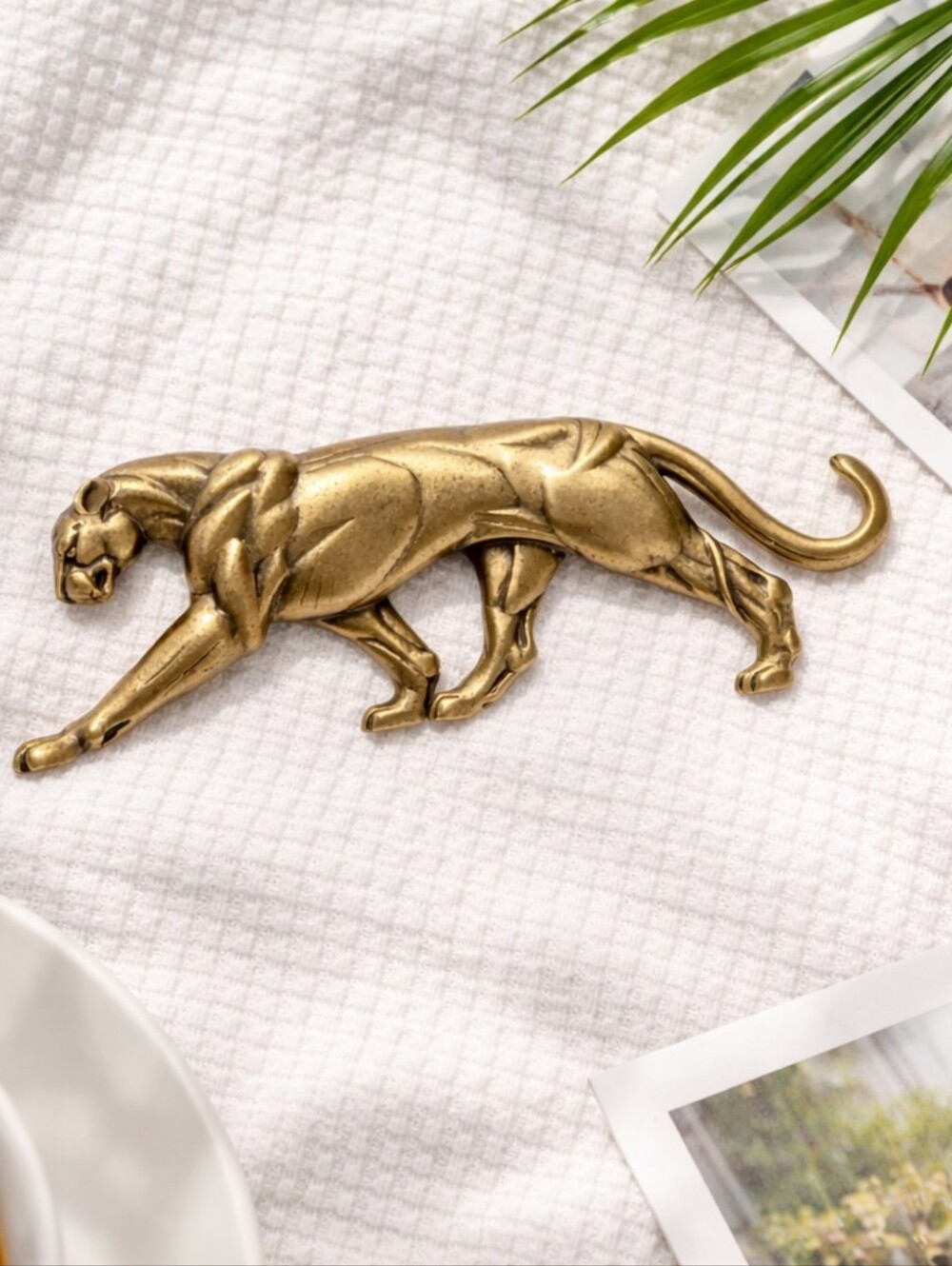 Vintage JJ /Jonette Jewelry Jaguar/Panther Brooch